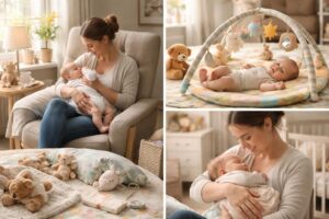 découvrez nos conseils pratiques pour organiser une journée type avec un bébé de 3 mois, en équilibrant sommeil, repas et temps d'éveil pour favoriser son développement.