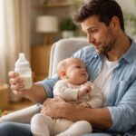 découvrez les raisons pour lesquelles bébé peut refuser le biberon lorsqu'il est avec son père et comment y remédier pour un moment d'alimentation serein.