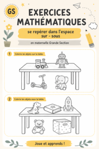 Enfant jouant avec des blocs pour apprendre la spatialité.