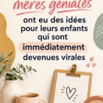 Mamans partageant des idées créatives pour les enfants.