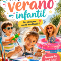 Enfants jouant à des activités estivales à l'extérieur.
