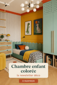Chambre d'enfant colorée avec des décorations joyeuses et fonctionnelles