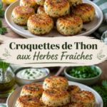 Recette de croquettes de thon aux herbes fraîches pour chiens