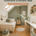 Chambre d'enfant élégante avec meubles Ikea bien arrangés