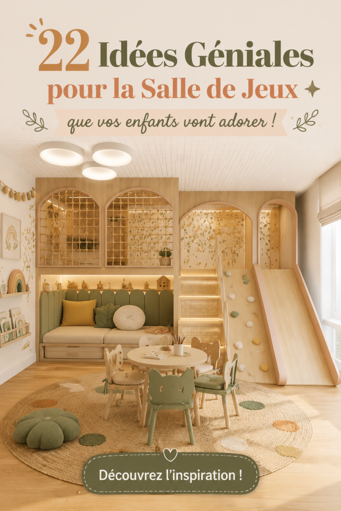 Salle de jeux colorée avec des jouets et un coin lecture