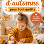 Activités d'automne pour tout-petits dans un parc