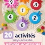 Un enfant s'amuse avec des matériaux Montessori pour l'apprentissage.