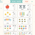 Jeunes enfants utilisant des cartes de chiffres éducatives pour apprendre les nombres.
