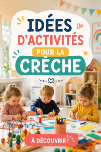 Jeunes enfants s'amusant avec des jeux éducatifs en crèche