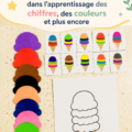 Jeux DIY colorés pour aider les tout-petits à apprendre avec le sourire
