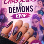 Ongles colorés et créatifs inspirés de la K-Pop, affichant des motifs tendance