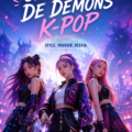 Illustration d'un chasseur de démons influencé par la K-pop