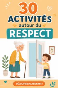 Une activité éducative où des enfants apprennent le respect à travers le jeu.