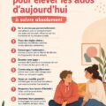 Un parent discutant calmement avec son adolescent, symbole d'une communication ouverte.
