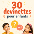 Enfants riant en répondant à des devinettes amusantes