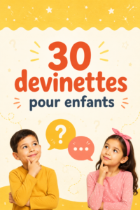 Enfants riant en répondant à des devinettes amusantes