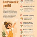 Un parent et son enfant souriant lors d'une activité ensemble, illustrant l'éducation positive