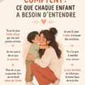 Un parent et un enfant se souriant, illustrant le positif des échanges verbaux.