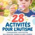 Enfants s'amusant avec des activités Montessori adaptées à l'autisme.