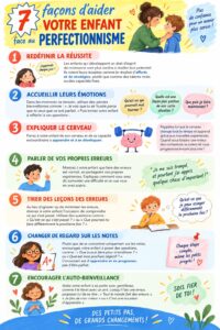 Un enfant se concentrant sur une activité Montessori, illustrant le thème du perfectionnisme.
