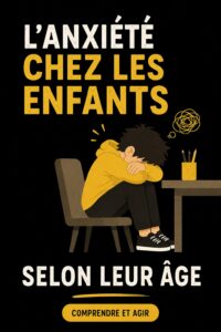 Un enfant réfléchissant avec une expression pensive, symbolisant l'anxiété.