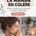 Une mère et son enfant s'épanouissant dans un environnement calme et serein, illustrant la parentalité positive.