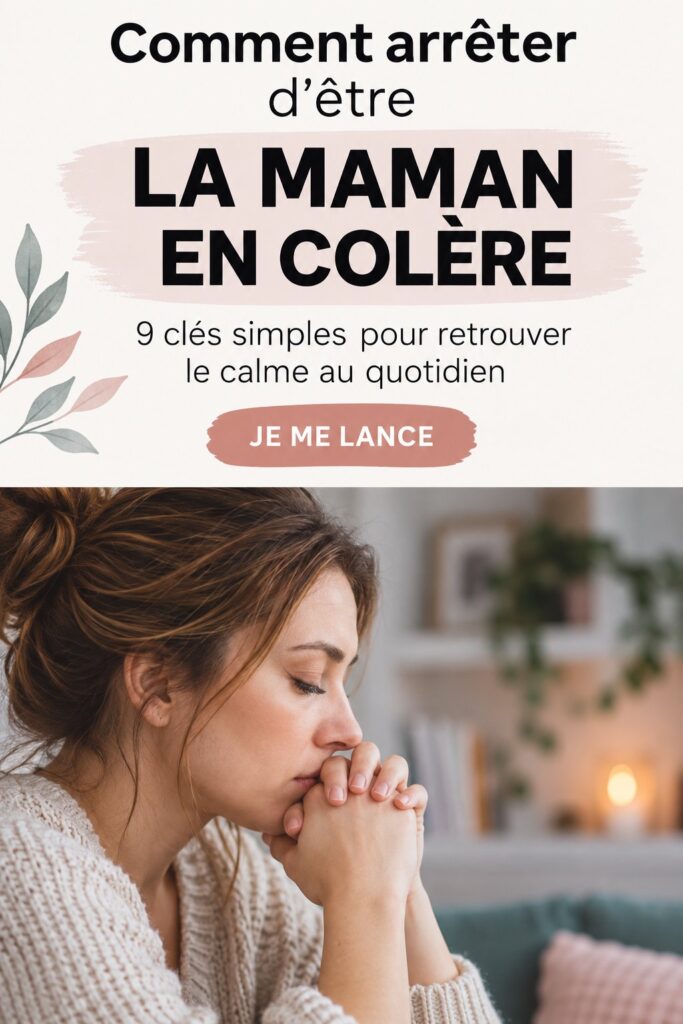 Une mère et son enfant s'épanouissant dans un environnement calme et serein, illustrant la parentalité positive.