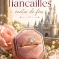 Bague de fiançailles en diamant sur fond doux, symbole de conte de fées.