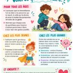 Un enfant souriant entouré d'amis, illustrant la bienveillance et l'empathie.
