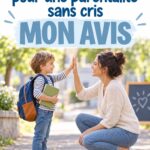 Une mère et son enfant pratiquant des activités Montessori en toute sérénité.