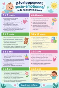 Parent avec un enfant jouant, illustrant le développement socio-émotionnel
