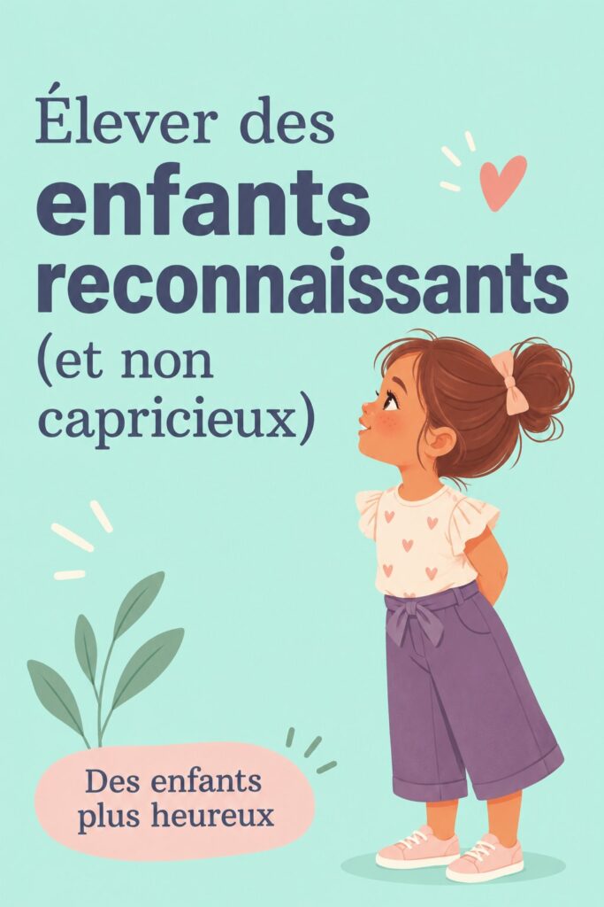 Famille heureuse pratiquant la gratitude ensemble