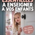 Une mère dialoguant avec son enfant pour établir des limites claires et précises.