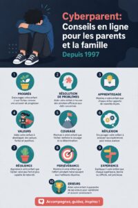 Une mère accompagnant son enfant devant une tablette, illustrant la parentalité moderne