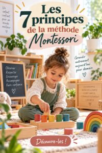 Un enfant s'immergeant dans une activité Montessori, illustrant l'autonomie et la créativité.