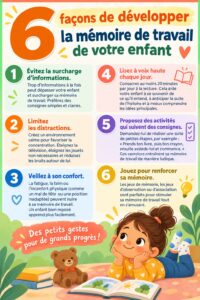Un enfant s'amusant avec des jeux de mémoire
