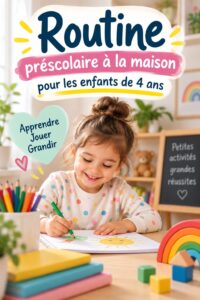 Enfant de 4 ans s'engage dans une activité Montessori à la maison, en découvrant le plaisir d'apprendre.