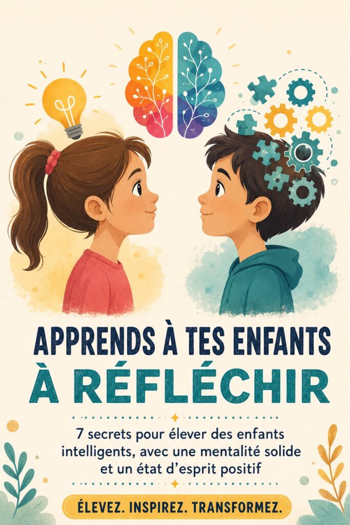 Enfants jouant et apprenant dans un environnement stimulant et positif