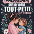 Un parent calme discutant avec un enfant qui exprime des sentiments difficiles.
