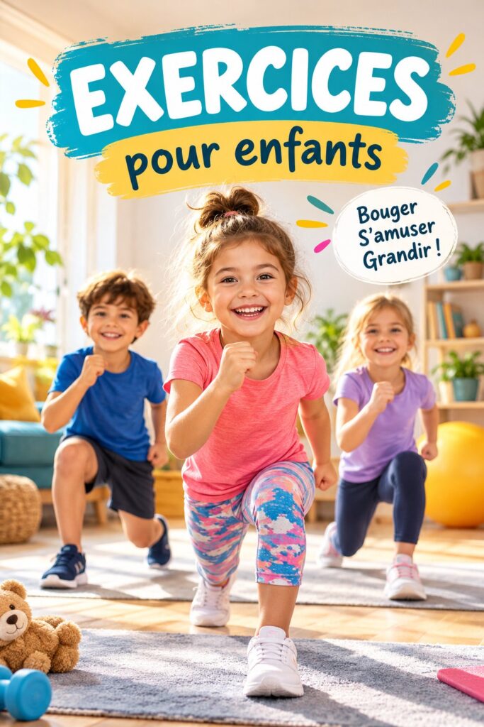Enfant riant tout en réalisant des exercices ludiques pour apprendre.