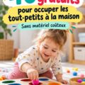 Un enfant s'amusant avec des jeux éducatifs à la maison