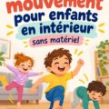 Un enfant jouant à un jeu de mouvement d'intérieur, illustrant les activités pour garder les petits actifs.