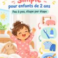 Un petit garçon suivant une routine matinale avec des jeux éducatifs